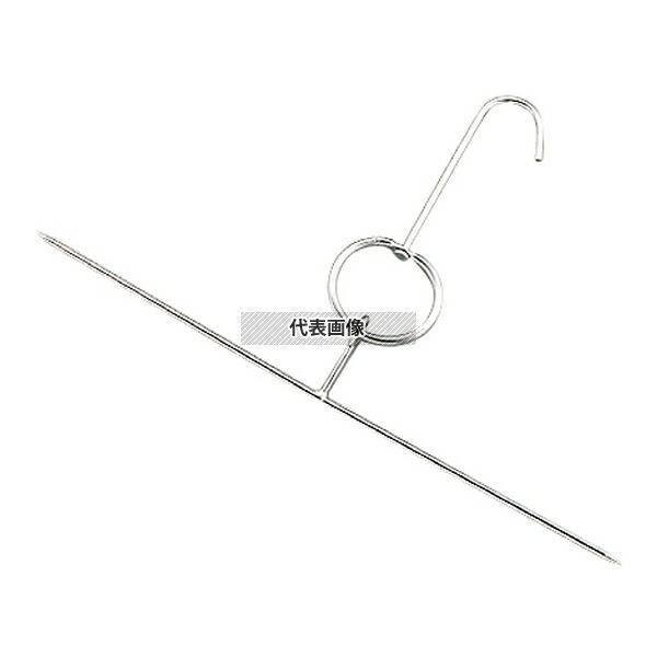 【5個セット】江部松商事 18-8(ステンレス) 北京ダック用 肉ツリフック T型 355×218 フック No.5558400_1