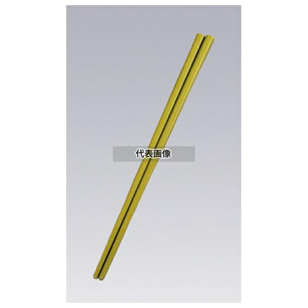 【2個セット】江部松商事 SPSカラー樹脂箸22.6cm 四角 (100膳入) スベリ止め付 抹茶 22.6cm 箸 No.5582310_1