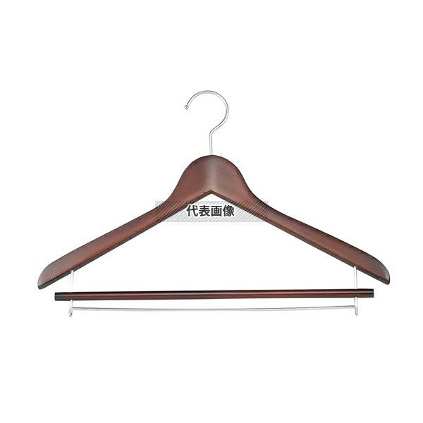 【10個仕かける】木製 ロッキー15 ハンガー 赤銅色 W赤ちょうちん付 幅:420  バス発着場備え付け/防災装具 No.6067600