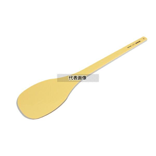 【2個セット】長谷川化学工業 ハイテク・スパテラ 丸 (SPO) 90cm 900×163 給食用スパテラ/すくい網/ひしゃく No.6177300
