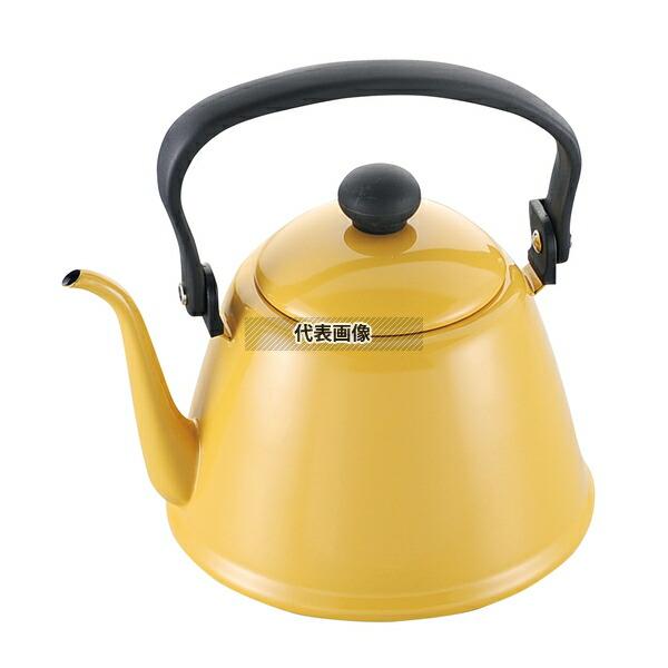 【2個セット】野田琺瑯 ホーロー ドリップケトル2 DK-200 キャメル 満水容量：2L φ175×165 やかん  No.6279300の画像
