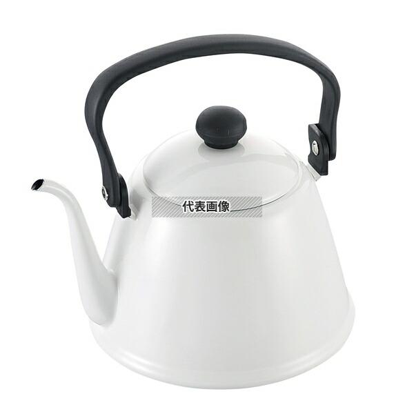 【2個セット】野田琺瑯 ホーロー ドリップケトル2 DK-200 ホワイト 満水容量：2L φ175×165 やかん  No.6279500の画像