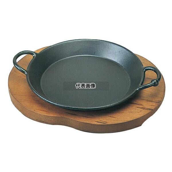 【10個セット】アサヒ 鉄 ステーキ皿 グルメパン 24cm A-203-48 φ240 No.6417300_1