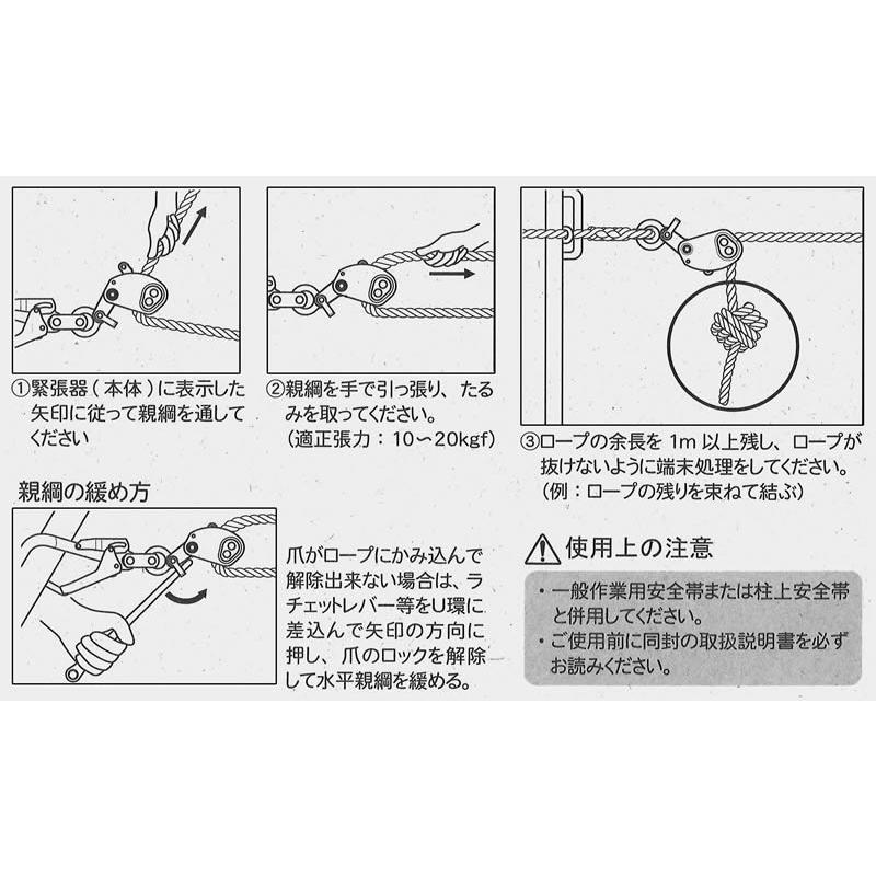 ツヨロン(藤井電工) 97HR-3 ツヨロン緊張器 97ハリップ(フック直結回転