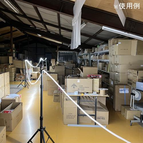 富士倉 LEDロープライト 白 20m(電源付き)FRL-W20M 富士倉 LEDロープライト 白 20m(電源付き)FRL-W20M