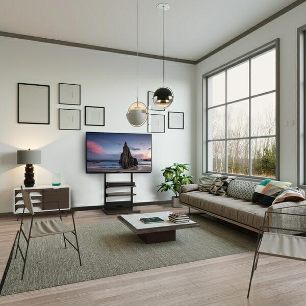 ハヤミ工産(TIMEZ) KF-750 【〜55V型】 自立TVスタンド テレビスタンド