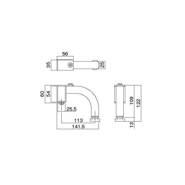 ハヤミ工産(HAMILex) PHP-7704 補助アーム [時間指定不可][法人・事業