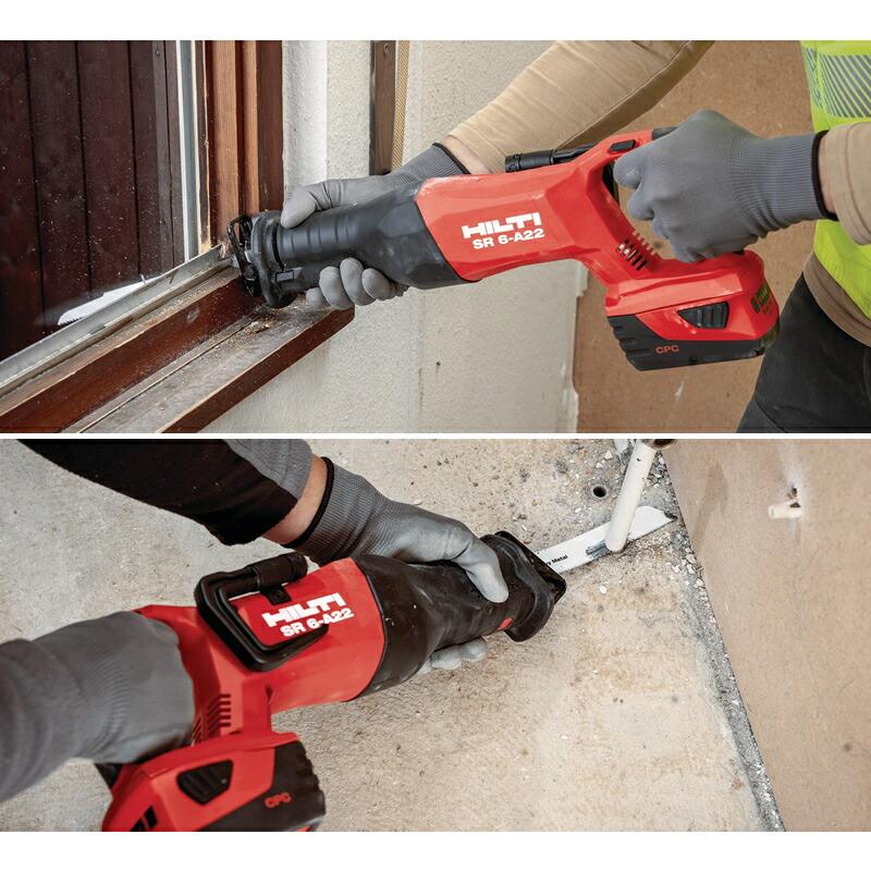 HILTI(ヒルティ) 充電式レシプロソー SR 6-A22 P2/8.0Ah バッテリー 