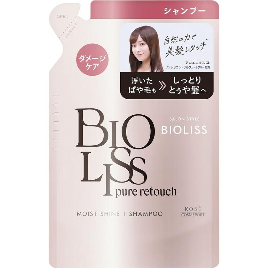 【箱売り 18個セット】 コーセー サロンスタイル ビオリス ピュアレタッチ ぱやとぅや シャンプー 詰替え [単品内容量/340ml]_2