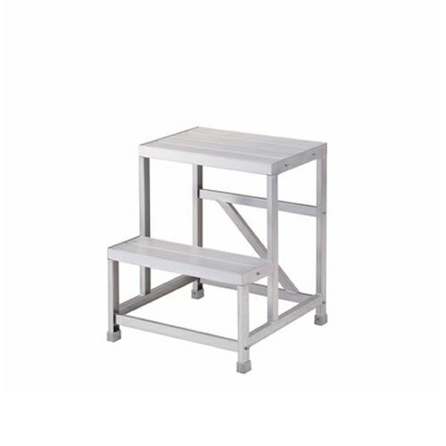 長谷川工業 作業台 ライトステップ DB2-646 アルミ組立式[配送制限商品]