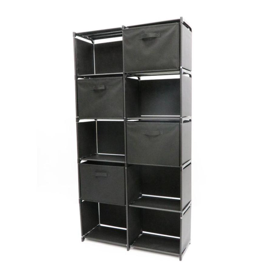 HDL-9619 スチールラック 6台セット | 高さ調節 幅78cm 組み換え自由 5