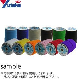 ユタカメイク アクリル紐 ボビン巻 AC-403 オレンジ 3mm×150m ：YM5052