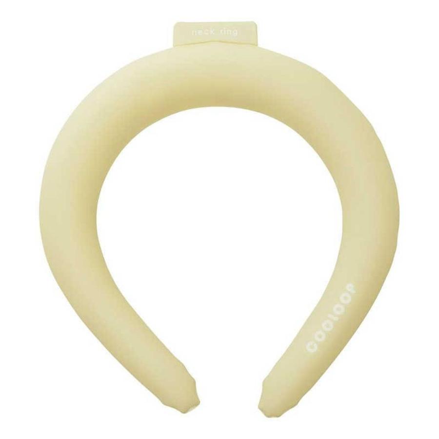 【5個セット】コジット COOLOOP ネックリングM ライトベージュ | クーループ ネックリングM ライトベージュ ひんやり 冷却 首 アウトドア_1