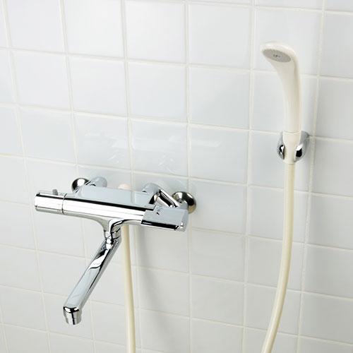 カクダイ(KAKUDAI) サーモスタットシャワー混合栓 壁付けサーモ 173-061 【在庫有り】_1