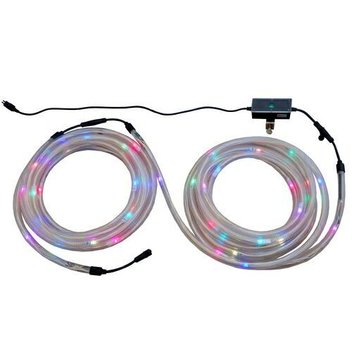 KITEX LEDマルチカラーフルチューブ KPB-100 100V標準セット(チューブ2本・制御ボックス1台)