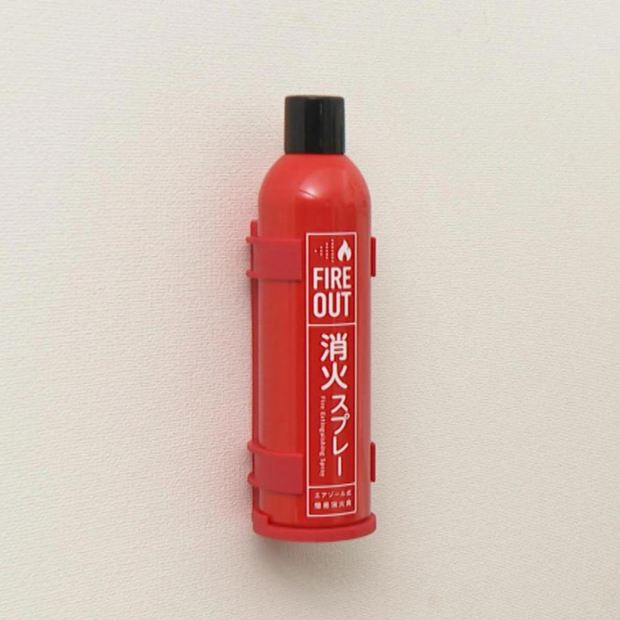 エアゾール式簡易消火具 FIRE OUT 4個セット | エアゾール式消火器