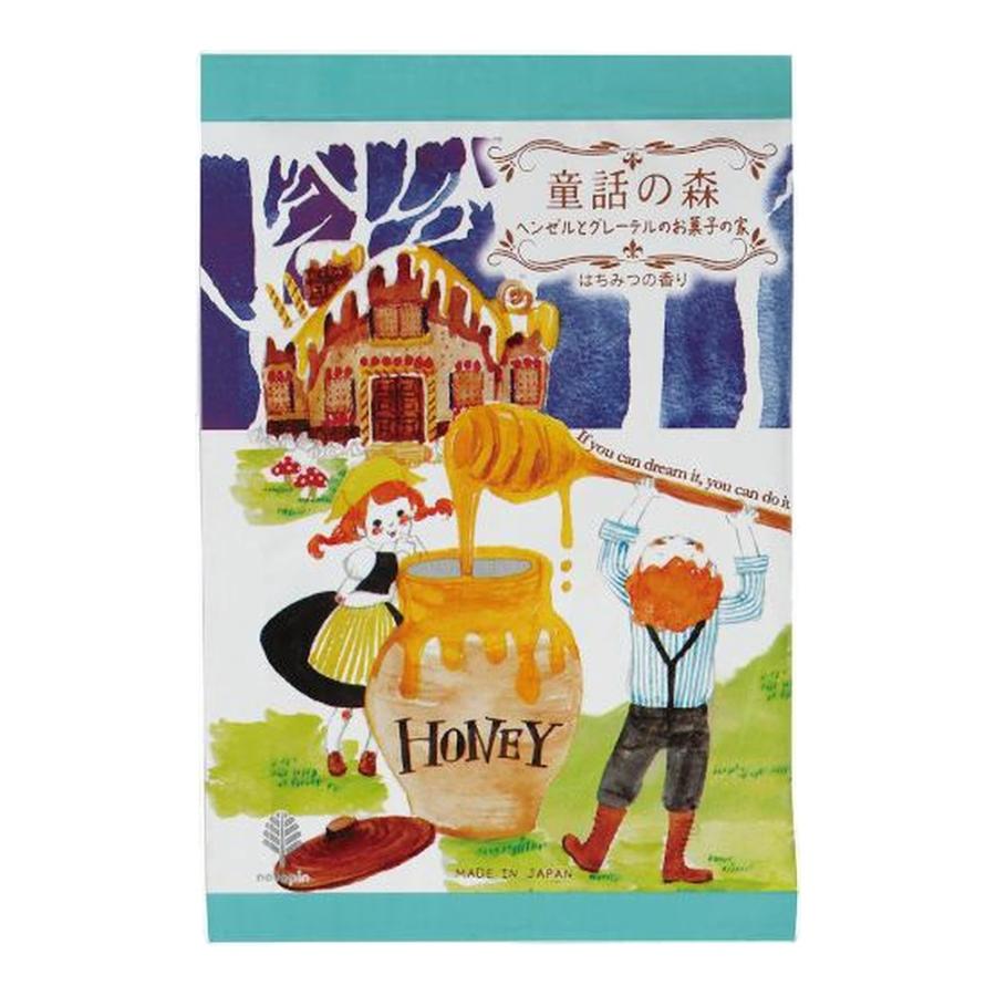【箱売り 144個セット】 童話の森 ヘンゼルとグレーテルのお菓子の家 | 入浴剤 童話の森 ヘンゼルとグレーテル お菓子の家 はちみつ 香り 短期間 リラックス お_1