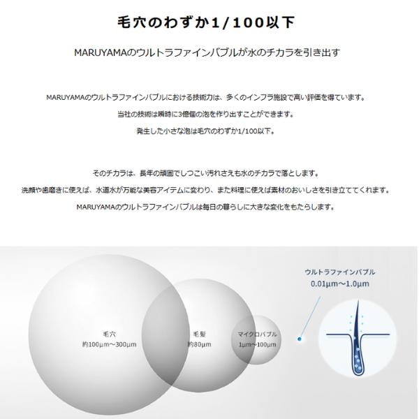 habiller プレミアムバブルシャワー 楽天市場】130周年記念価格 46,200円→29,800円 マルヤマ プレミアム