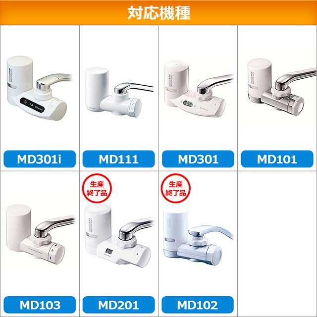 cleansui MDC01S 浄水器カートリッジ 5個 三菱ケミカル・クリンスイ 浄水器交換カートリッジ MDC01S 1個【在庫