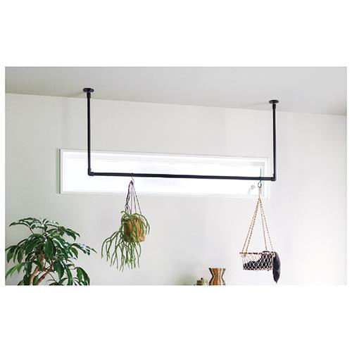◆TOSO ハンギングバー 天井付 Cタイプ H-2 W1400mmxH600mm BK [送料別途お見積り]_1