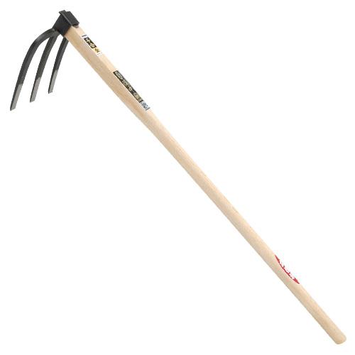 ◆藤原産業 千吉　金 備中鍬 3ホンツメ