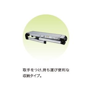 ナカオ(NAKAO) アルミ製 4脚調節・天板伸縮式足場台 飛天馬 CEE25-1509 