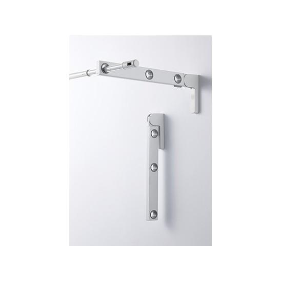 ナスタ(NASTA) 屋外物干 Air+Arm NEX001-600-W ホワイト 壁面直付用 L=600mmの画像