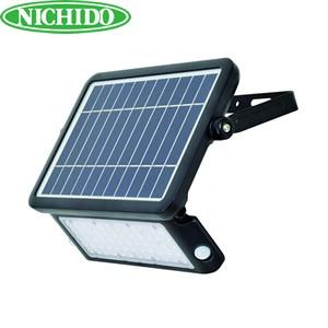 日動工業 ソーラーLEDセンサーライト エコフラッシュ SOL-10PIR-60K