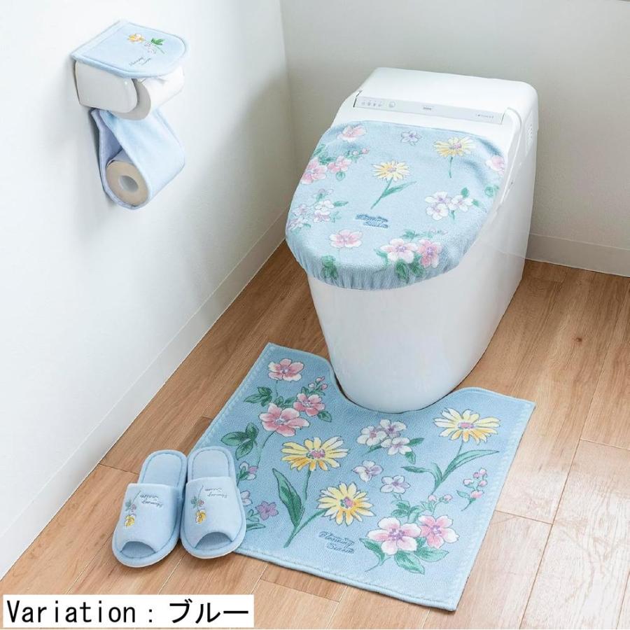 【10個セット】選べる ブルーミングシーズン スリッパ | スリッパ トイレスリッパ おしゃれ 花柄 かわいい シンプル ナチュラル トイレタリー 丸洗い 清潔感 滑_12