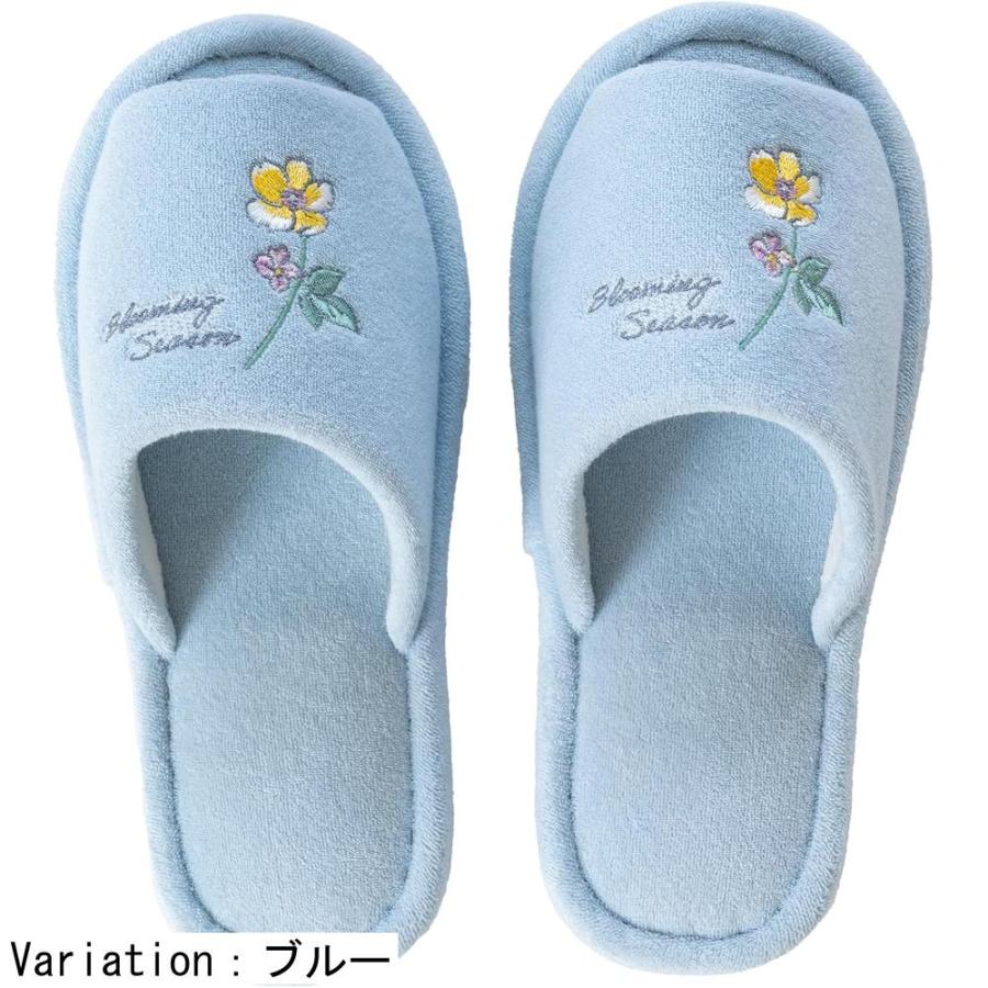 【10個セット】選べる ブルーミングシーズン スリッパ | スリッパ トイレスリッパ おしゃれ 花柄 かわいい シンプル ナチュラル トイレタリー 丸洗い 清潔感 滑_4