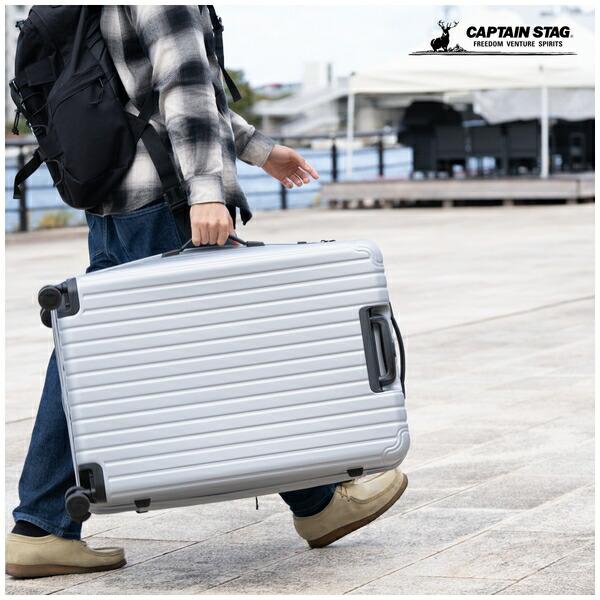 キャプテンスタッグ(CAPTAINSTAG) スーツケース(TSAロックWFタイプ) Lサイズ (シルバー) 105L/120L_4
