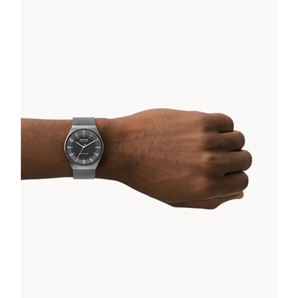 ★スカーゲン 腕時計 ソーラー チャコール ステンレススチール SKW6836 SKAGEN スカーゲン 腕時計 メンズ GRENEN SOLAR POWERED