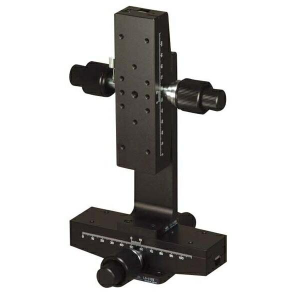 中央精機 DT X・Z軸ステージ 40×140（粗微動両ハンドル） LM-112WS