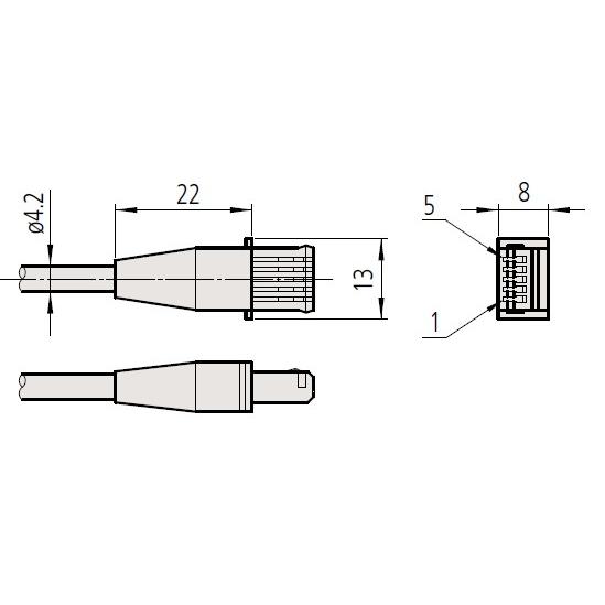 ミツトヨ(Mitutoyo) USB-ITN-F(06AFM380F) USBインプットツール