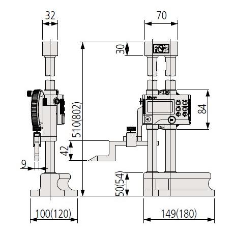 ミツトヨ(Mitutoyo) HDM-30AX(192-663-10) デジマチック ミツトヨ(Mitutoyo) HDM-30AX(192-663-10) デジマチック