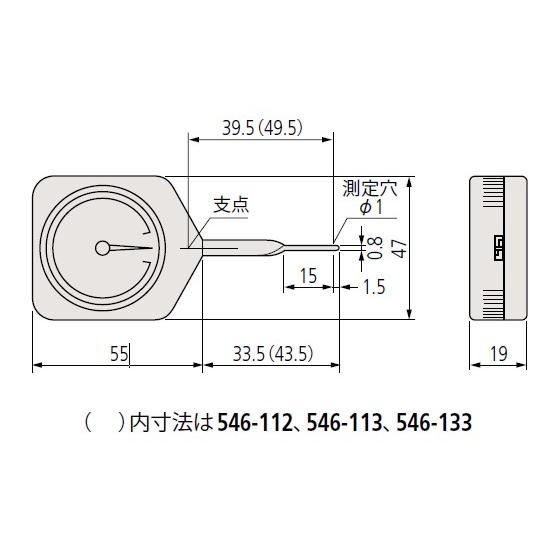 ミツトヨ(Mitutoyo) DTG-500N(546-119) ダイヤルテンション ミツトヨ(Mitutoyo) DTG-500N(546-119) ダイヤルテンション