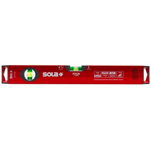 SOLA アルミボックスレベル [BigX 30] 全長：300mm(30cm) 30年保証付き樽型気泡管｜firstnet｜02