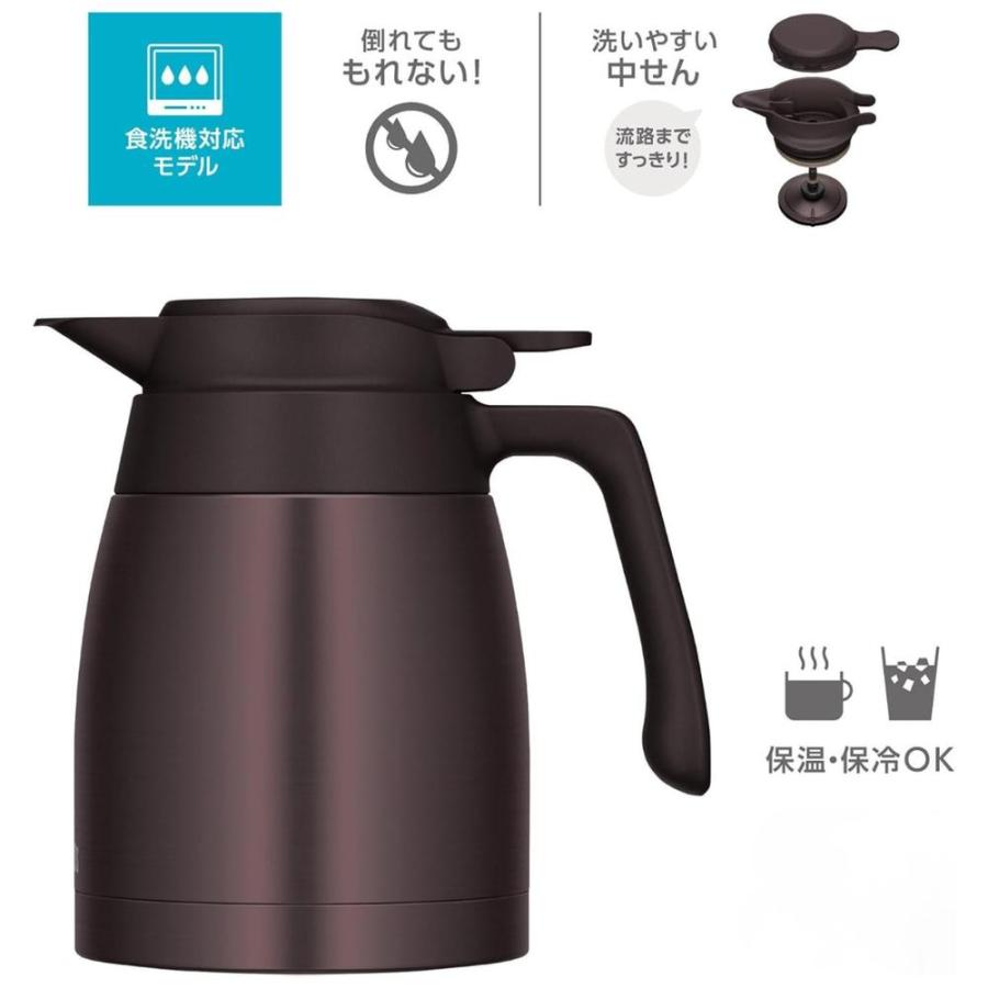 2個セット】サーモス(THERMOS) 選べる ステンレスポット 1L/1.5L/2L 