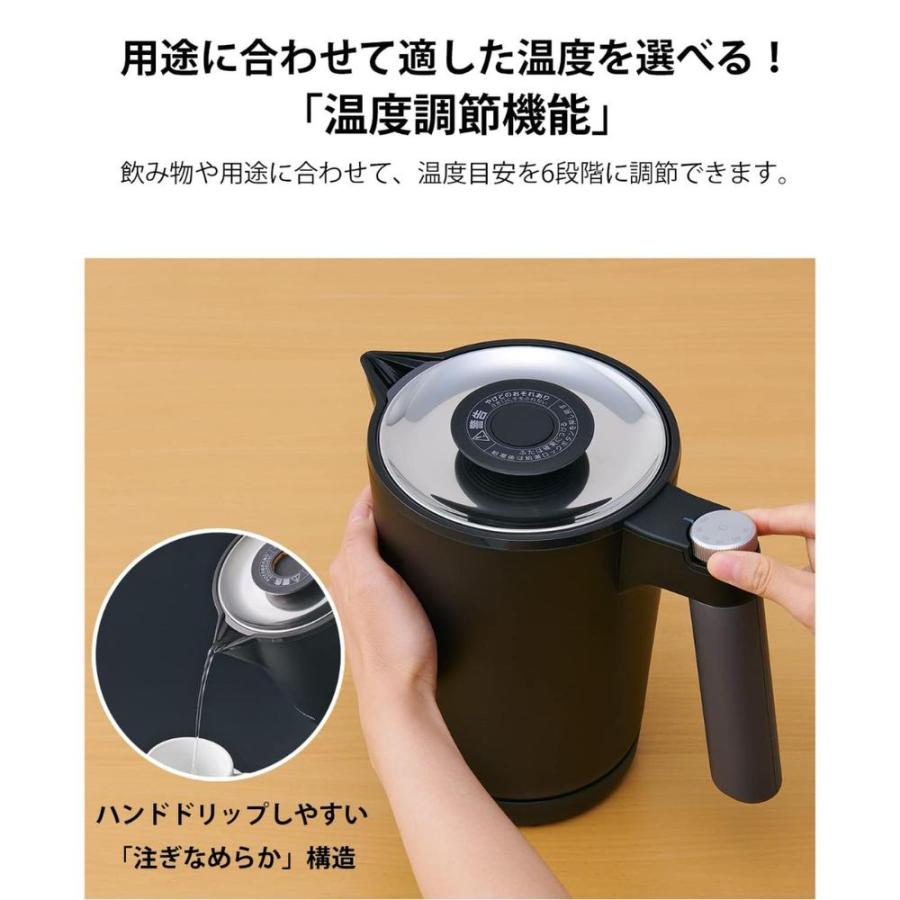 【新品】Tiger 電気ケトル PTQ-A100 オニキスブラック タイガー タイガー TIGER 電気ケトル オニキスブラック PTQ-A100