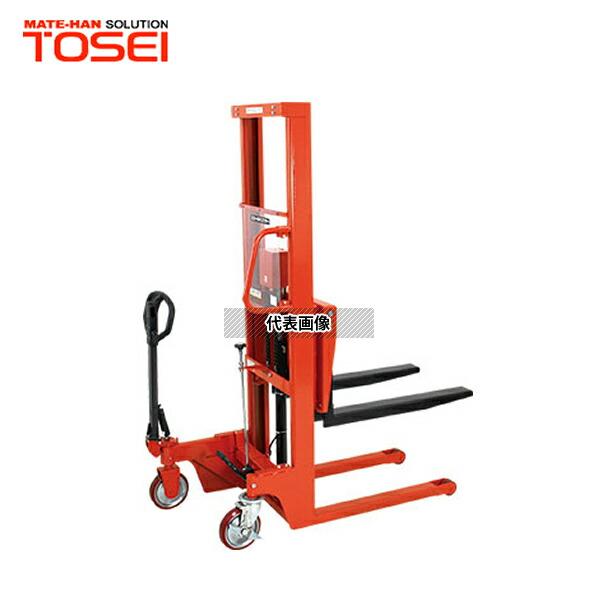 東正車輛 ゴールドリフター マスト式リフト GLF-H1000-14 操作ハンドル付タイプ(足踏) [法人・事業所限定]