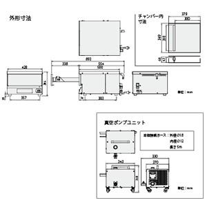 TOSEI(トーセイ) 卓上型 引出式 VCH-300 トスパック 小型真空 TOSEI(トーセイ) 卓上型 引出式 VCH-300 トスパック 小型真空
