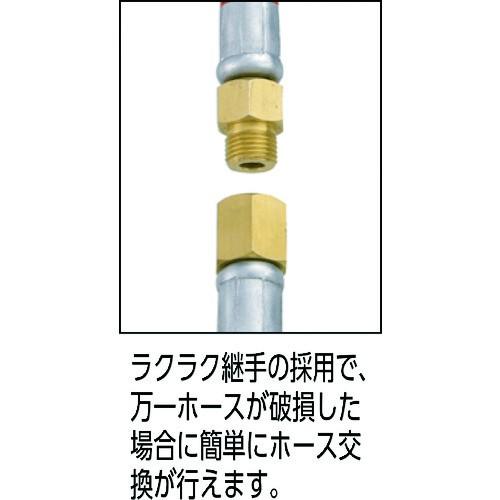 三協リール(TRIENS) エアーホースリール SHS-210A ホース：10m　 内径6.5mm×10m 工場 自動車整備【在庫有り】の画像
