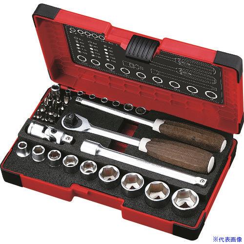 ■ベッセル ウッディーソケットレンチセット HRW2303M-W 1/4・3/8 HRW2303MW(1000076)