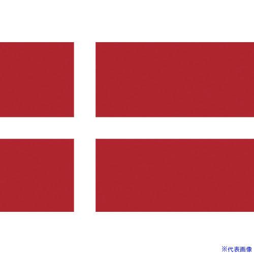 ■東京製旗 国旗No.2(90×135cm) デンマーク 426461(2073851)