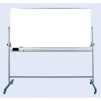 つくし工房 安全標識 B-511 脚付きホーローホワイトボード 片面 900mm×1800mm ホーロー/脚スチール[送料別途お見積り][法人限定]