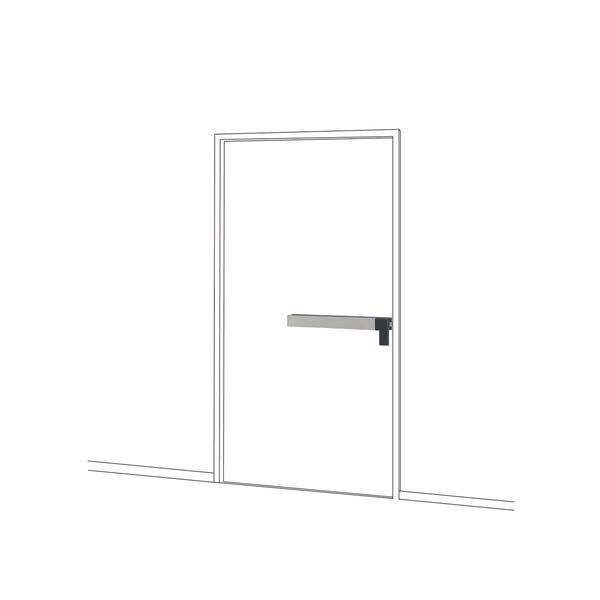 UNION(ユニオン) PHA200-40S-L ドアハンドル パニック 1セット [ネオイズム]