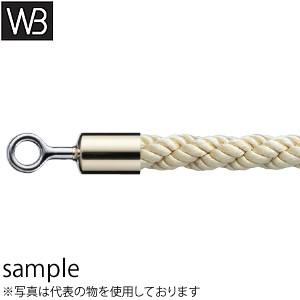 シロクマ(WB) パーティションロープ リングタイプ FPR-25R φ25×1800mm 金・ゴールド