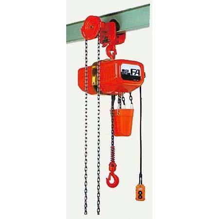 象印チェンブロック　4点押ボタン ギヤードトロリ式電気チェーンブロック(過負荷防止付)　FA3GC-2.8(FA3GC-02860)　2.8t×6m