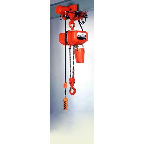 象印チェンブロック　4点押ボタン 電気トロリ式電気チェーンブロック(過負荷防止付)　FA3M-2.8(FA3M-02860)　2.8t×6m