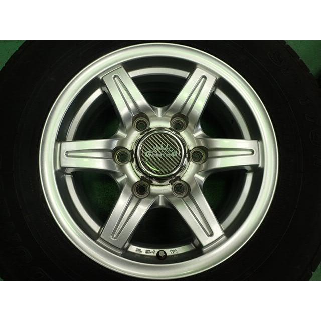 200系 ハイエース】6J-15+35 139.7/6 195/80-15 2021y 7.5mm 4本  